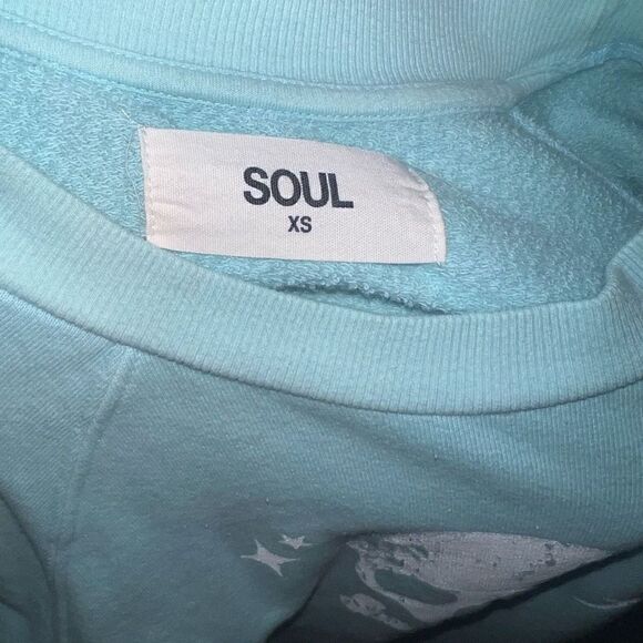 SoulCycle NorCal Crewneck Sweatshirt Sky Blue Northern California Women’s XS - Picture 9 of 11